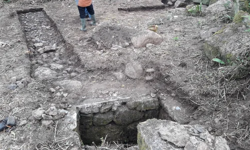 Archaeological excavation at Tregaminion Chapel