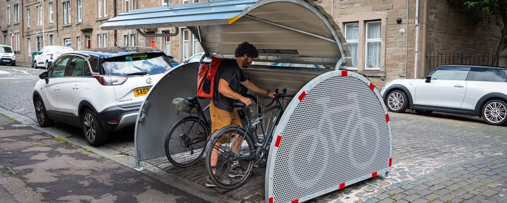 On-street cycle storage boost for Dundee communities