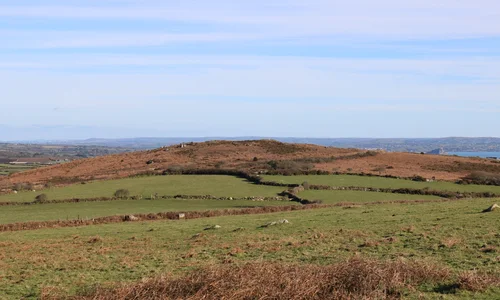 Sancreed beacon from near Caer Bran.